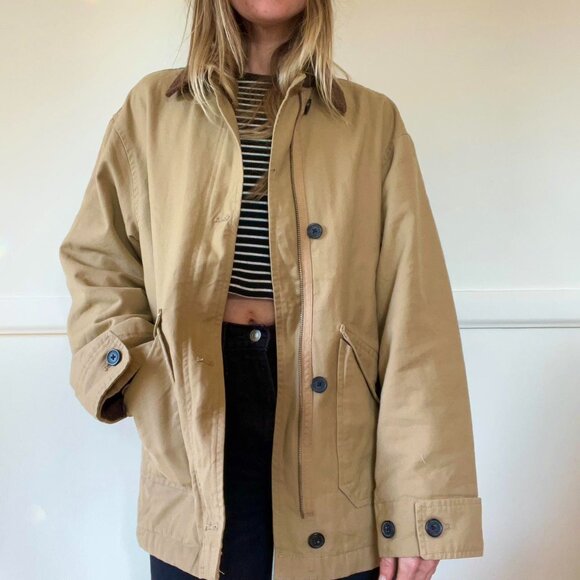 H&M Oversize Canvas Barn Jacket - Picture 2 of 4